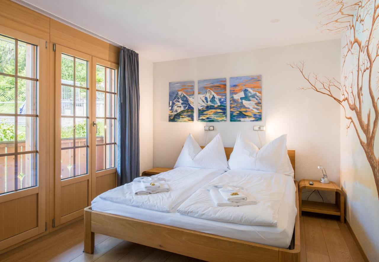 Les Residences Waldbort Wengen Esterno foto
