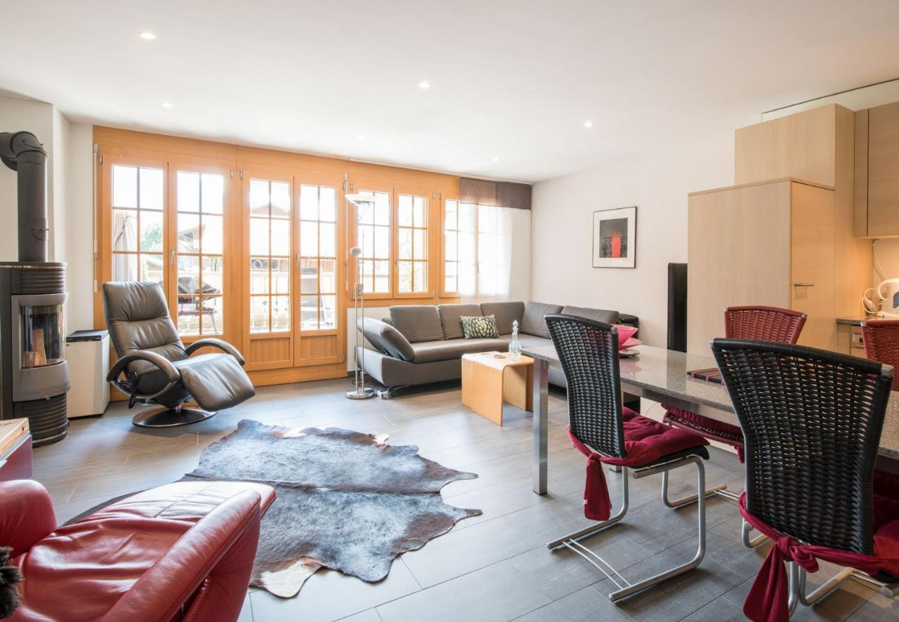 Les Residences Waldbort Wengen Esterno foto