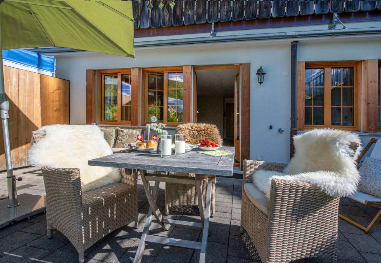 Les Residences Waldbort Wengen Esterno foto