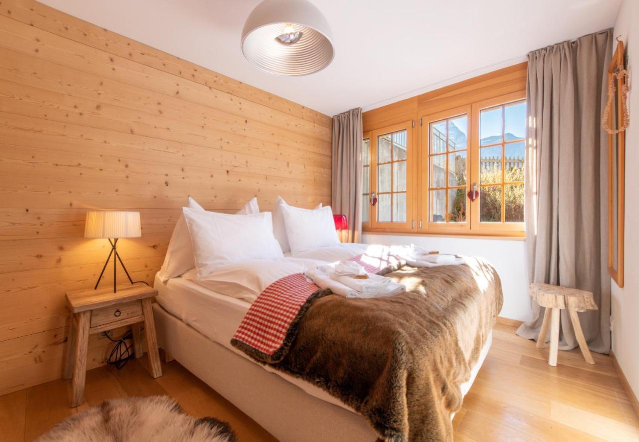 Les Residences Waldbort Wengen Esterno foto