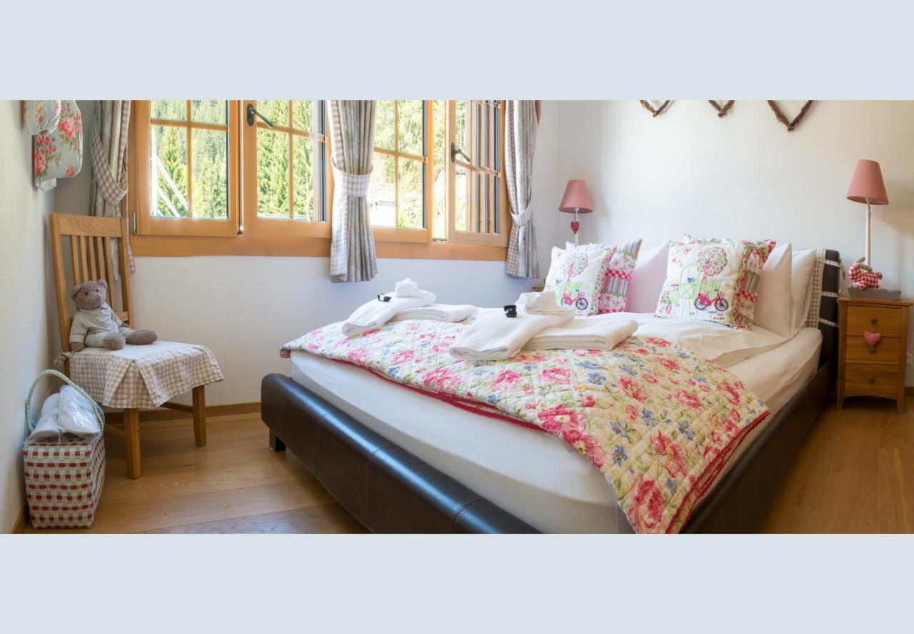 Les Residences Waldbort Wengen Esterno foto