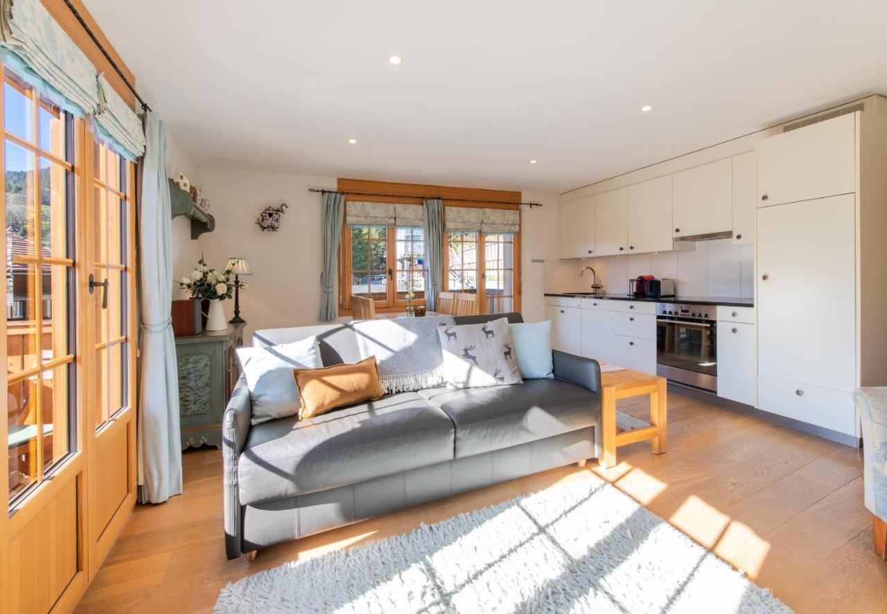 Les Residences Waldbort Wengen Esterno foto
