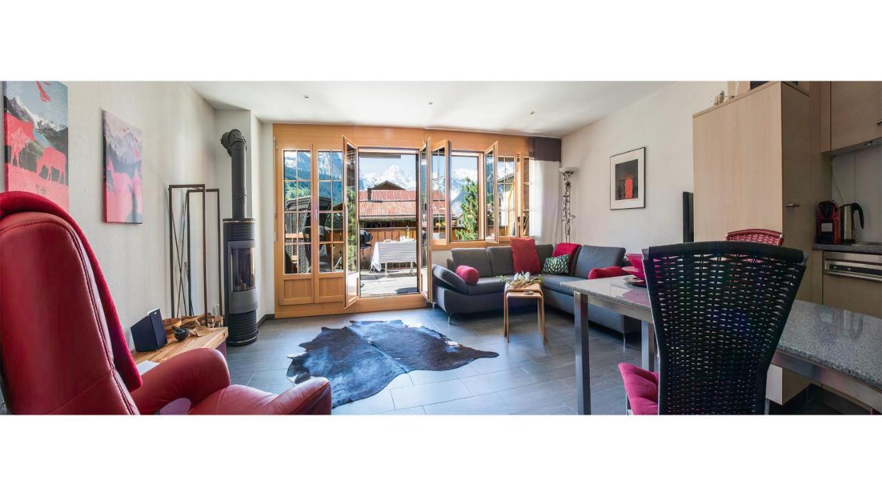 Les Residences Waldbort Wengen Esterno foto