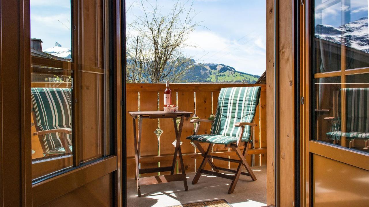 Les Residences Waldbort Wengen Esterno foto