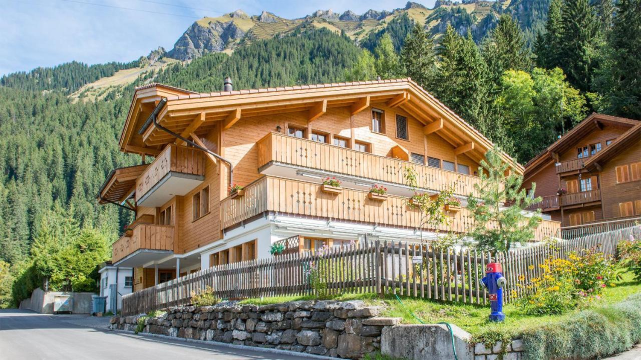Les Residences Waldbort Wengen Esterno foto