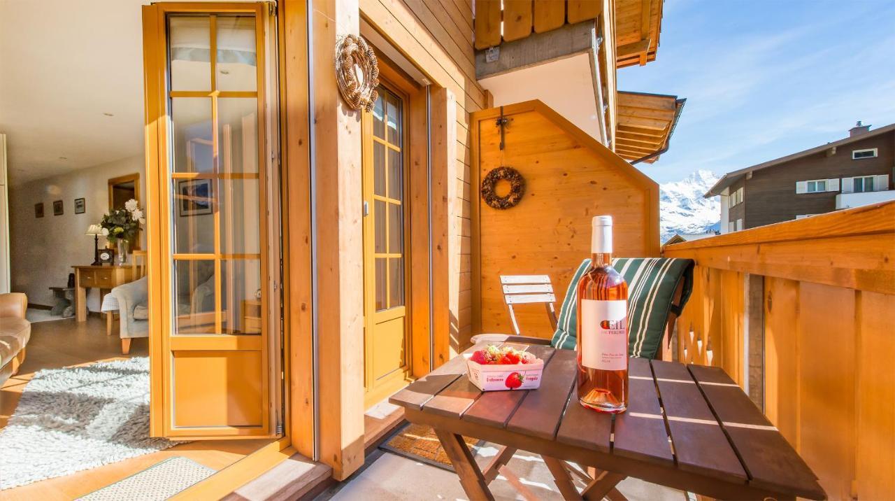 Les Residences Waldbort Wengen Esterno foto